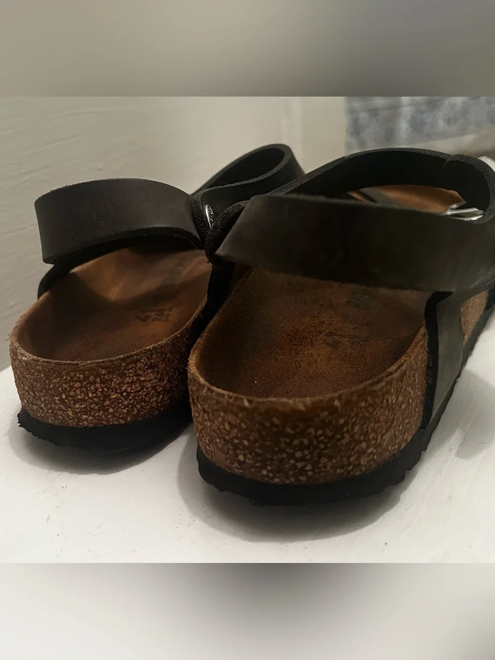 Birkenstock Kumba Black Oiled Sandals EU 41 Unisex Women 10-10.5 Men 8-8.5